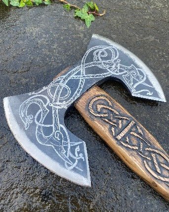 Double Bit Viking Axe - Bushman Survival