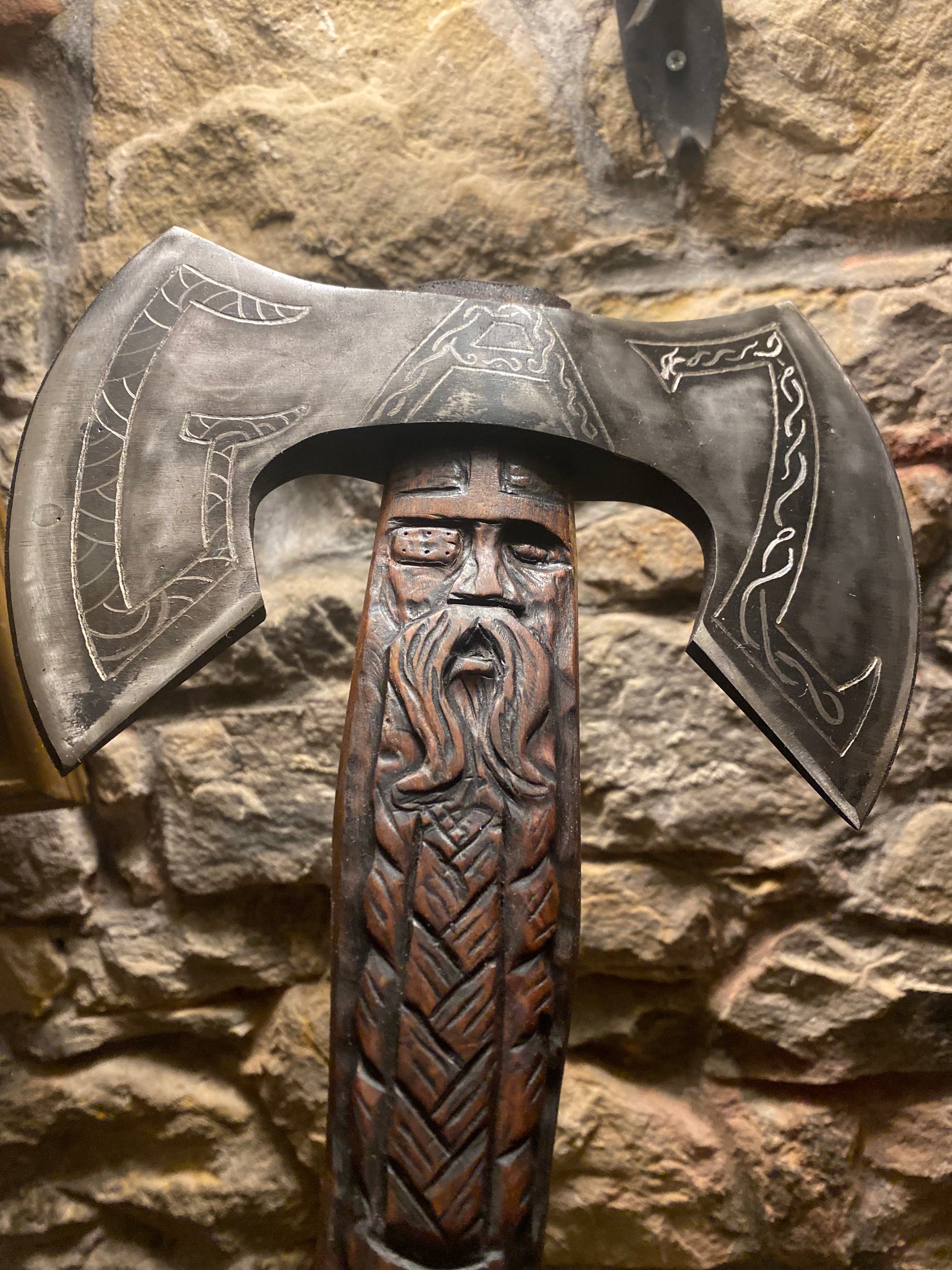 Double Bit Viking Axe - Bushman Survival
