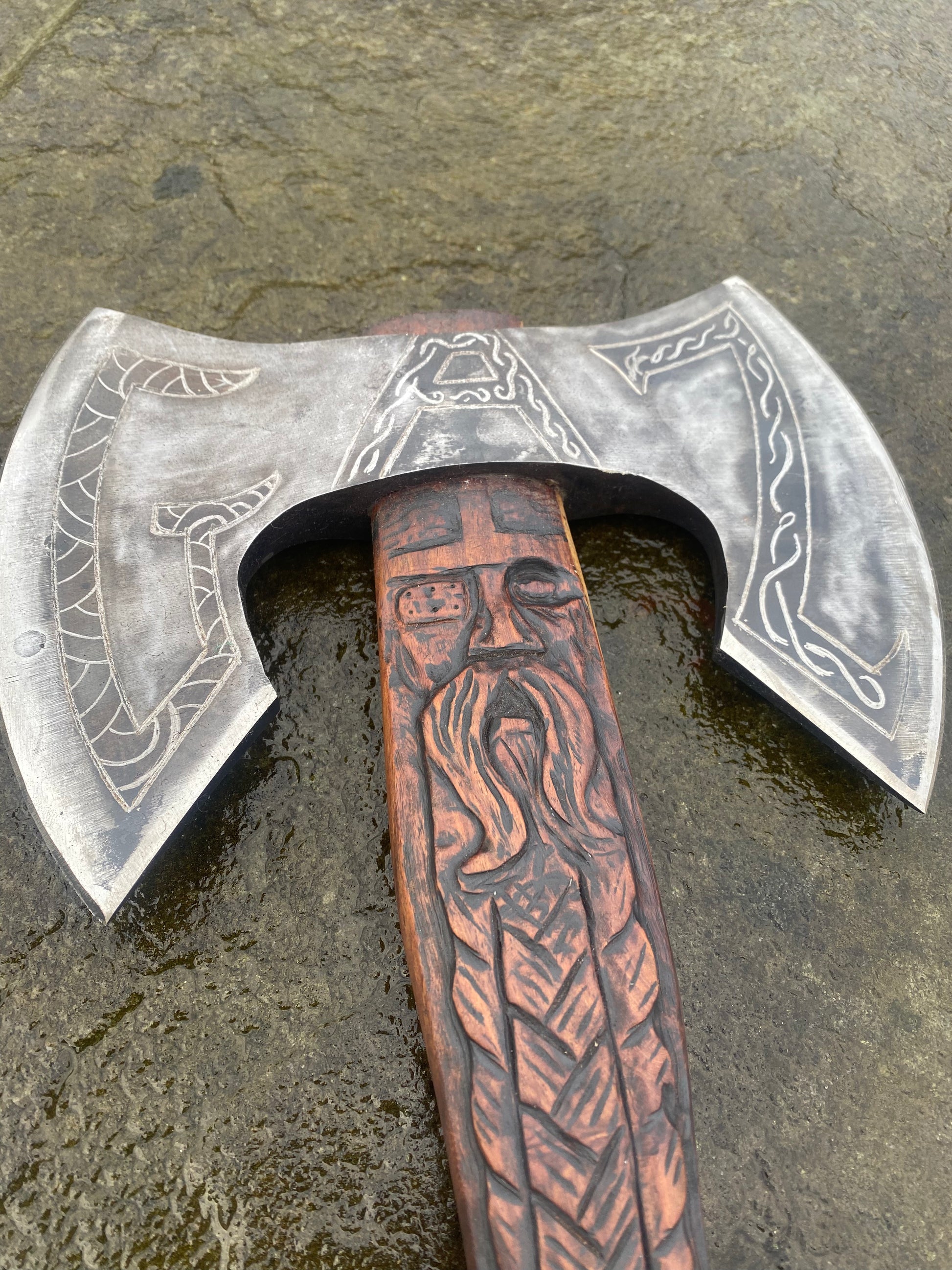 Double Bit Viking Axe - Bushman Survival