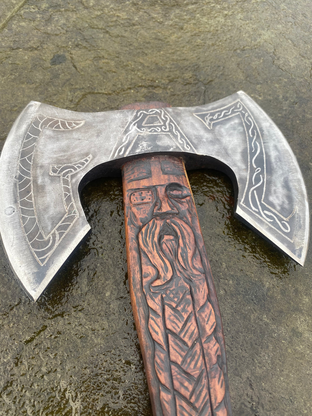 WWII期  Horwing Co.社製 Viking Craft Viking Axe Double Head | Handmade Axe VK-063