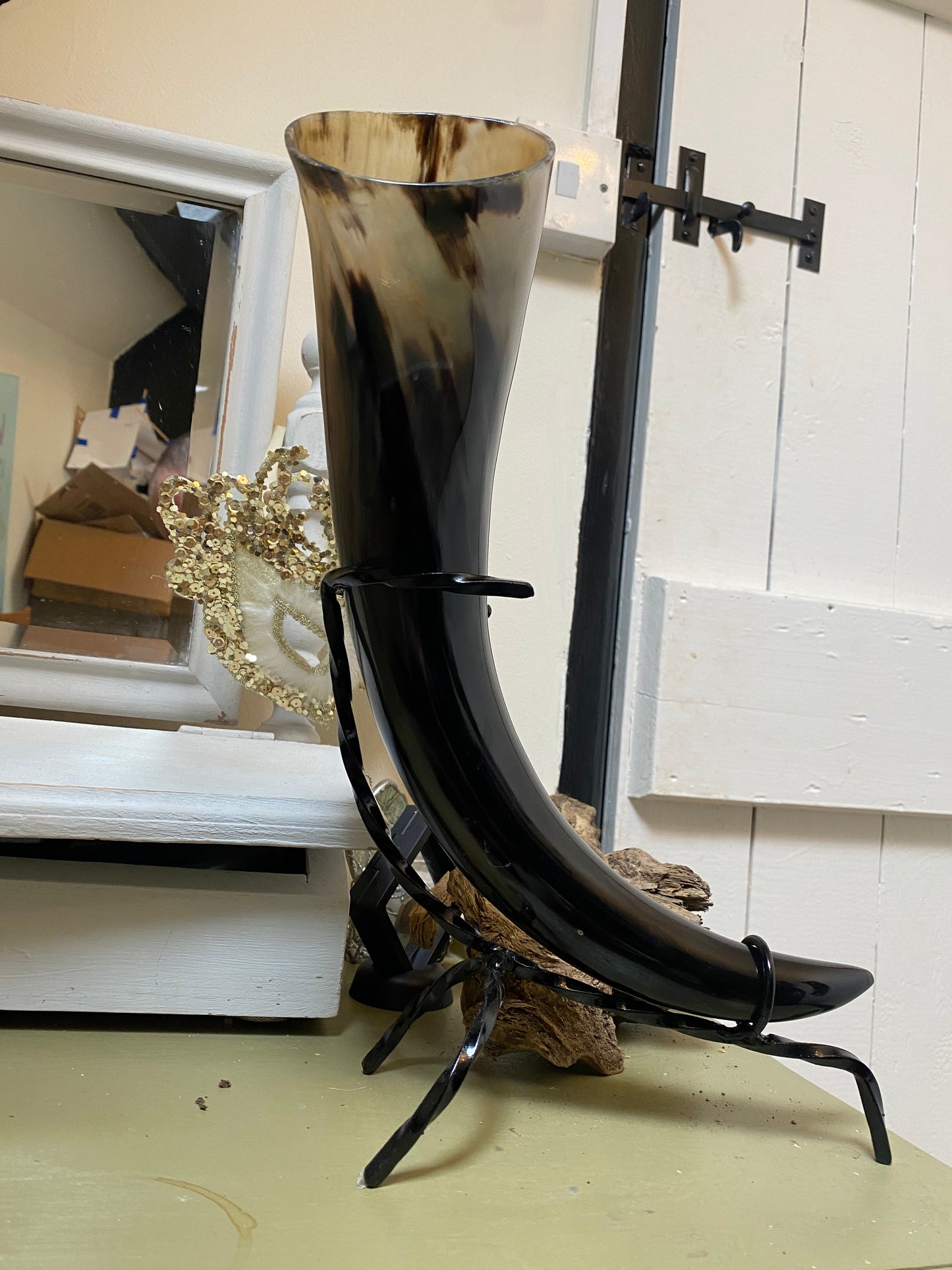 Viking Drinking Horn, Medieval, BBQ - Bushman Survival