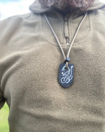 EDC Survival Necklace with engraving - EDC UK - Bushman Survival