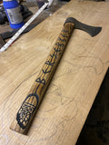 Francisca Axe, Frank, Saxon, Viking Throwing Axe - Bushman Survival