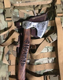 Hand Carved Bearded Hatchet - Skeggox Axe - Bushman Survival