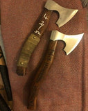 Hand Carved Bearded Hatchet - Skeggox Axe - Bushman Survival