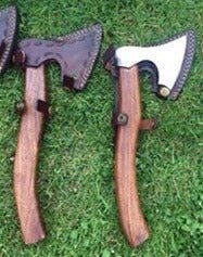 Hand Carved Bearded Hatchet - Skeggox Axe - Bushman Survival