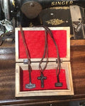 Hand Forged Celtic Cross, Necklace, Tote or Keyring - Bushman Survival