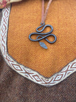 Hand Forged Snake, Necklace, Tote or Keyring - Bushman Survival