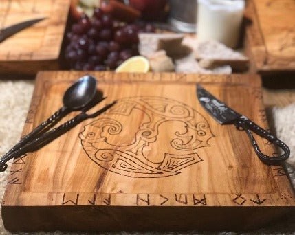 Viking Plates or Medieval Serving Platter! - Bushman Survival