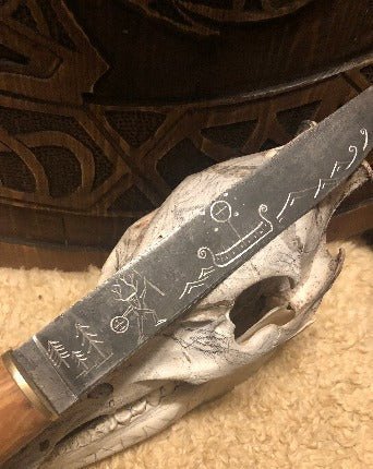 Viking Seax, Sax, Camp Knife - Bushman Survival