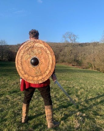 Viking Shield, Round Anglo Saxon - Bushman Survival