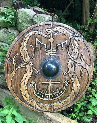 Viking Shield, Round Anglo Saxon - Bushman Survival