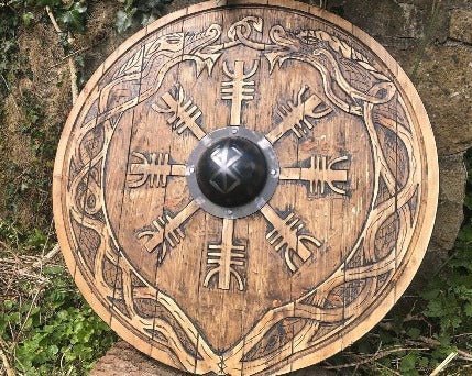 Viking Shield, Round Anglo Saxon - Bushman Survival