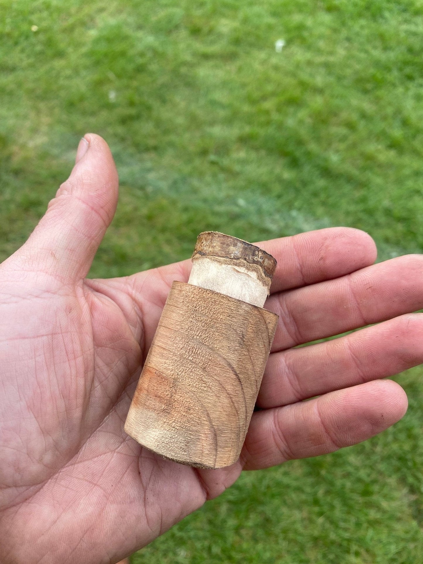 Wooden Storage Pots, Seed, Herb or Medicines - Bushman Survival