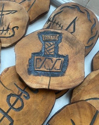 Coffee, Drinks, Candle Coasters - Personalised for you - Bushman Survival