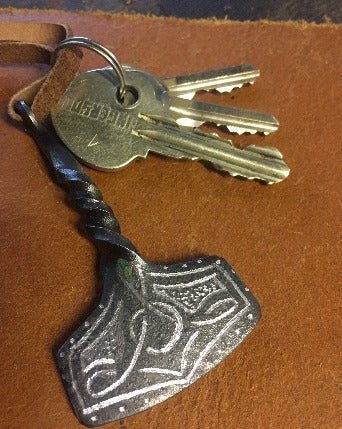 Mjolnir Pendant — Hand Forged Carbon Steel - Bushman Survival