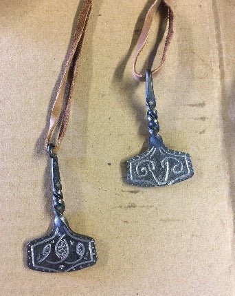 Mjolnir Pendant — Hand Forged Carbon Steel - Bushman Survival