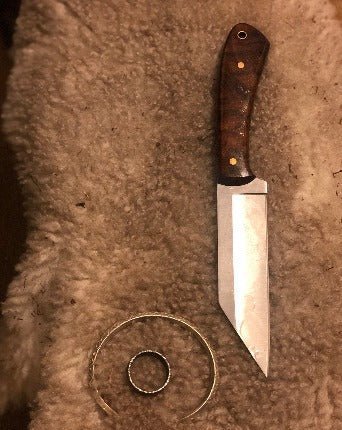 Modern Seax — Camping & Bushcraft Knife - Bushman Survival