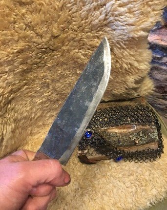 Raven Knife — Hand-Forged Camp Knife - Bushman Survival